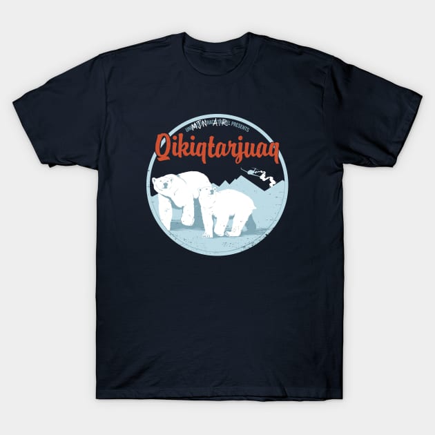 MJN to Qikiqtarjuaq T-Shirt by Rougaroux